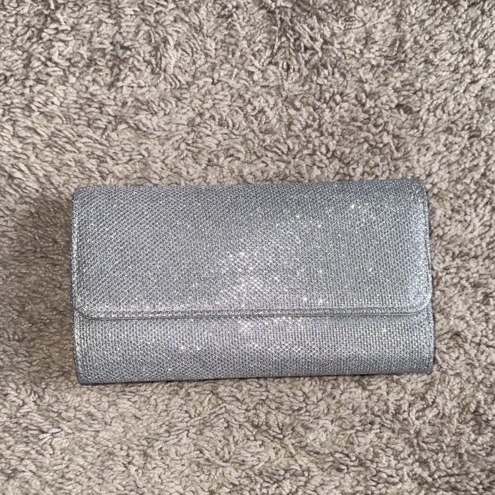 Elegant Silver Clutch